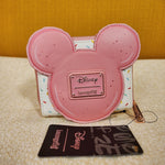 Minnie Mouse Macaron Pink Sprinkles Snack Cosplay Zip Wallet