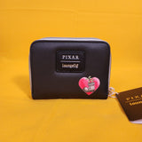 Loungefly Disney Pixar WALL-E EVE & WALL-E Plant Boot Moon Zip Around Wallet