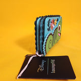 Loungefly Disney Tangled Pascal Pose Embroidered Floral Rapunzel Zip Wallet