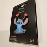 Lilo & Stitch Heart Headband Valentines Day Enamel Pin