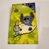 Lilo and Stitch Beach Day Sand Scrump Enamel Pin Palm Exclusive