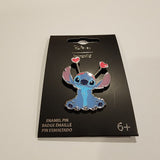 Lilo & Stitch Heart Headband Valentines Day Enamel Pin