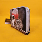 Loungefly Disney Pixar WALL-E EVE & WALL-E Plant Boot Moon Zip Around Wallet