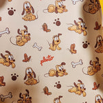 Disney Pluto Baby Dog AOP Soft Tag Mini Backpack
