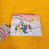Loungefly My Little Pony Equestria Rainbow Sunshine Zip Around Wallet