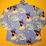 Cakeworthy Care Bears x Sesame Street Pajamas PJs Set Unisex XLarge