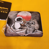 Loungefly Disney Pixar WALL-E EVE & WALL-E Plant Boot Moon Zip Around Wallet