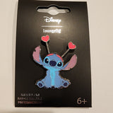 Lilo & Stitch Heart Headband Valentines Day Enamel Pin
