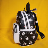 Loungefly Disney Parks Mickey Mouse AOP Faces Expressions Ears Mini Backpack