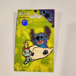 Lilo and Stitch Beach Day Sand Scrump Enamel Pin Palm Exclusive