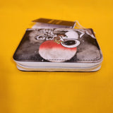 Loungefly Disney Pixar WALL-E EVE & WALL-E Plant Boot Moon Zip Around Wallet