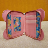Minnie Mouse Macaron Pink Sprinkles Snack Cosplay Zip Wallet