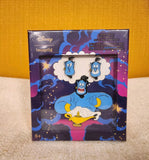 Aladdin Genie Mixed Emotions Interchangeable Face 3" Pin