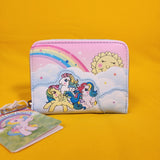 Loungefly My Little Pony Equestria Rainbow Sunshine Zip Around Wallet