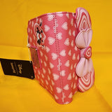 Mickey & Minnie Mouse Love Story Heart Ears Bow Cosplay Wallet