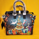 Loungefly The Nightmare Before Christmas Sandy Claws Zero Satchel Handbag