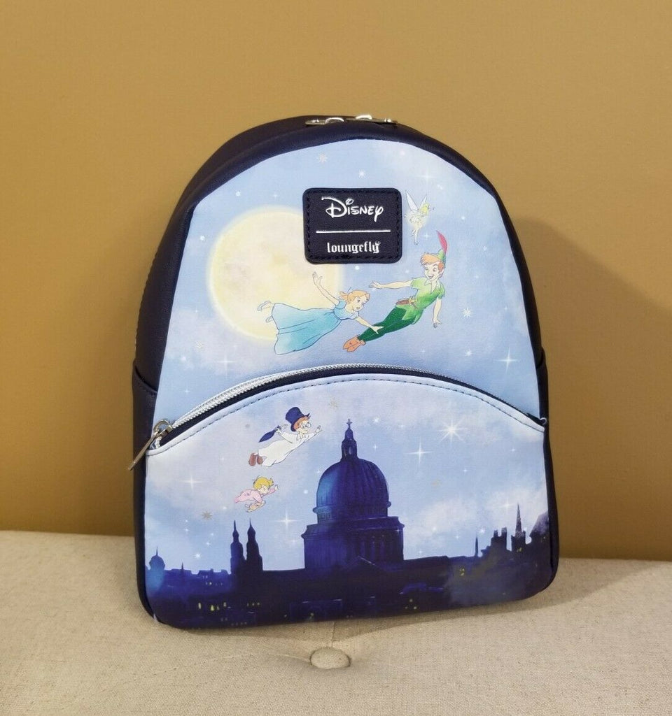 city mini backpack Peter Pan Flying Over City Mini Backpack – Get Lojos Mojo