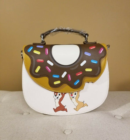 Chip and Dale Donut Snatchers Sweet Treats Crossbody Bag