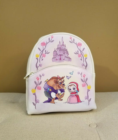 Beauty And The Beast Chibi Backpack