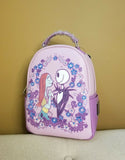 Nightmare Before Christmas Spring Floral Jack Sally Backpack