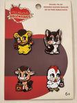 Villainous Valentines Enamel Pin Set