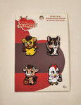 Villainous Valentines Enamel Pin Set