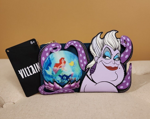 Villains Scene Ursula Crystal Ball Little Mermaid Wallet