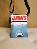 Jaws Movie Theme Passport Crossbody Bag