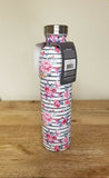 Manna Stainless Steel 20 Oz Water Bottle Matte Flower Retro