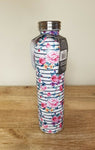 Manna Stainless Steel 20 Oz Water Bottle Flower Retro