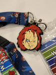 Chucky Child's Play Good Guys Wanna Play Horror Movie Lanyard