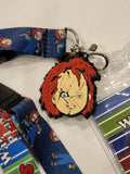 Chucky Child's Play Good Guys Wanna Play Horror Movie Lanyard