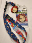 Chucky Child's Play Good Guys Wanna Play Horror Movie Lanyard