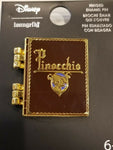 Pinocchio Story Book 3D Enamel Pin