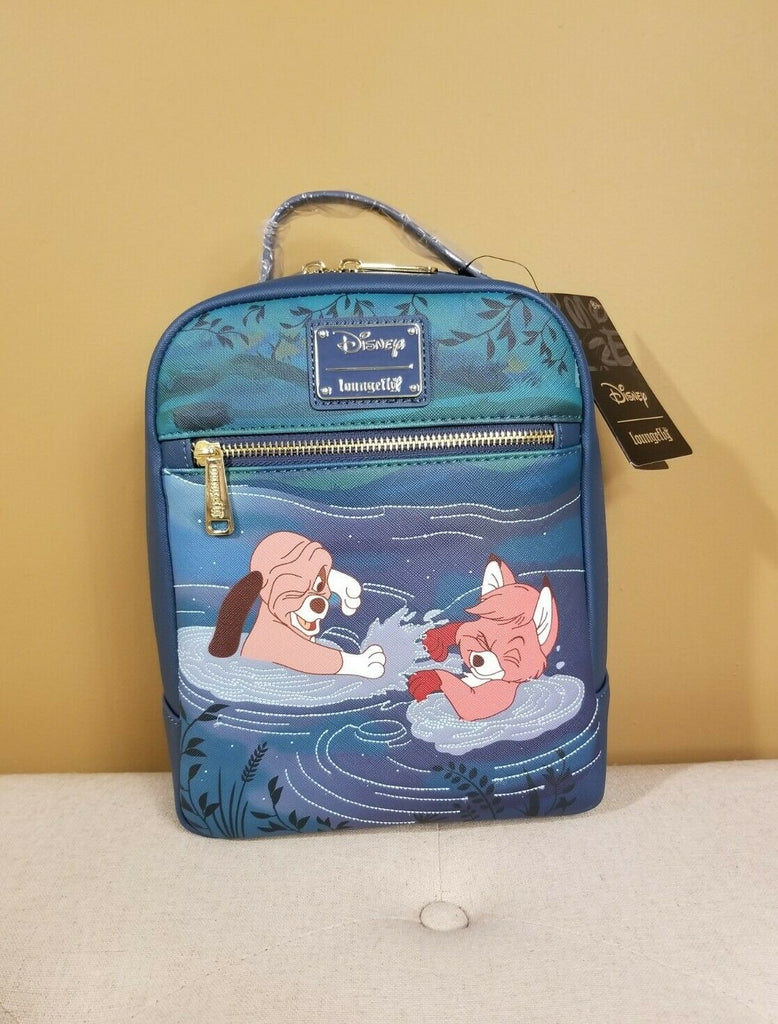 fox and the hound mini backpack Amazon.com: Loungefly Disney The : Clothing, Shoes & Jewelry These best friends are happy to have your back Loungefly Disney The Fox and