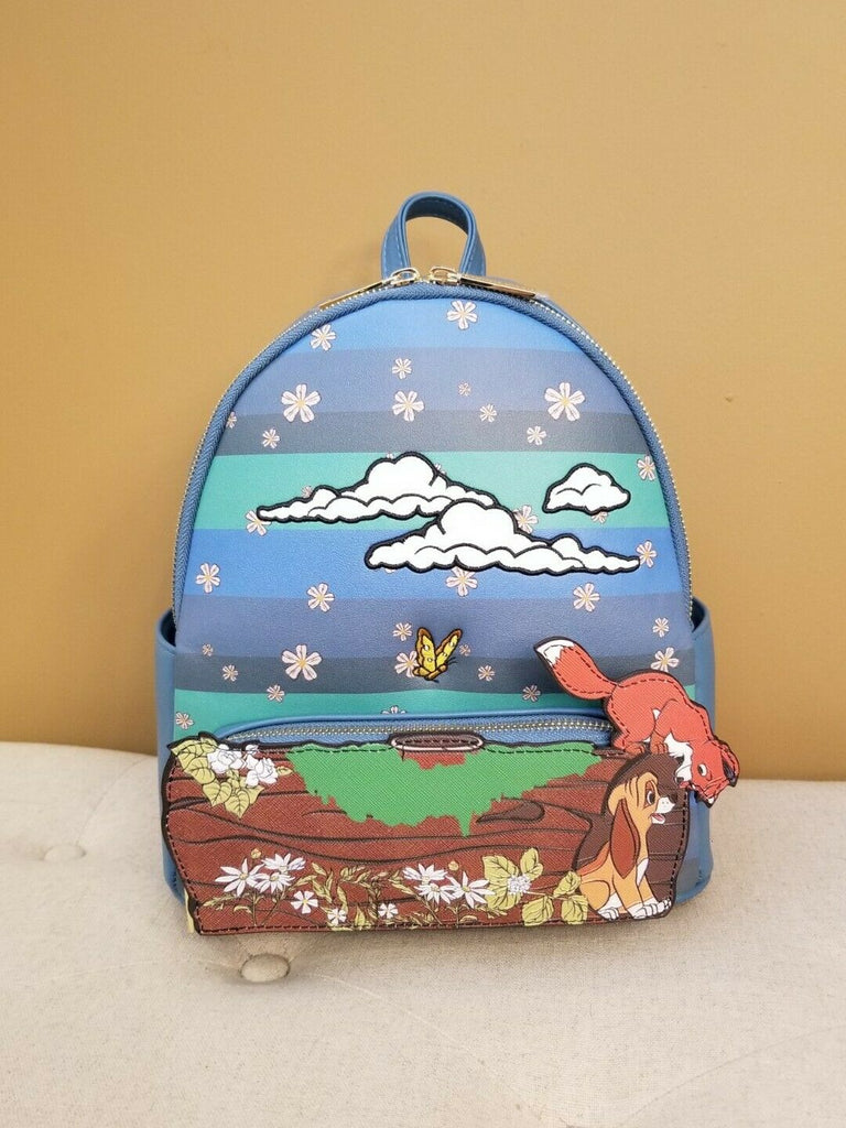 fox and the hound loungefly mini backpack Disney Danielle Nicole Fox and the Hound Backpack – Get Lojos Mojo