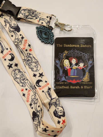 Sanderson Sisters Lanyard