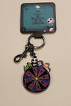 Nightmare Before Christmas Oogie Boogie Spinning Wheel Keychain