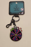 Nightmare Before Christmas Oogie Boogie Spinning Wheel Keychain