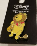 Winnie the Pooh Lion Halloween Costume Enamel Pin