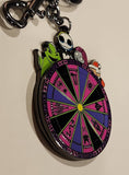 Nightmare Before Christmas Oogie Boogie Spinning Wheel Keychain