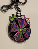 Nightmare Before Christmas Oogie Boogie Spinning Wheel Keychain