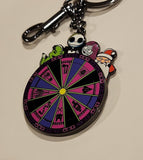 Nightmare Before Christmas Oogie Boogie Spinning Wheel Keychain