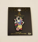 Snow White Floral w/ Apple 85th Anniversary Enamel Pin