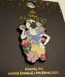 Snow White Floral w/ Apple 85th Anniversary Enamel Pin