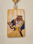 Beauty and the Beast Dance Retractable Lanyard