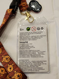 Winnie the Pooh Pumpkin Spice Lanyard
