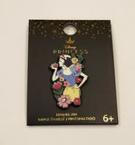 Snow White Floral w/ Apple 85th Anniversary Enamel Pin