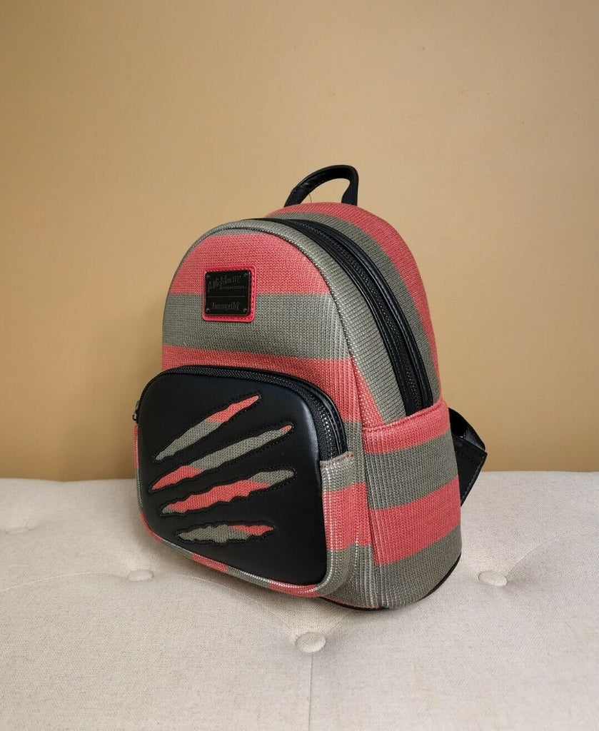 freddy sweater mini backpack Freddy Krueger Nightmare on Elm Street Sweater Mini Backpack – Get Lojos Mojo