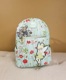 Peter Pan Tinkerbell & Lost Boys Floral Backpack